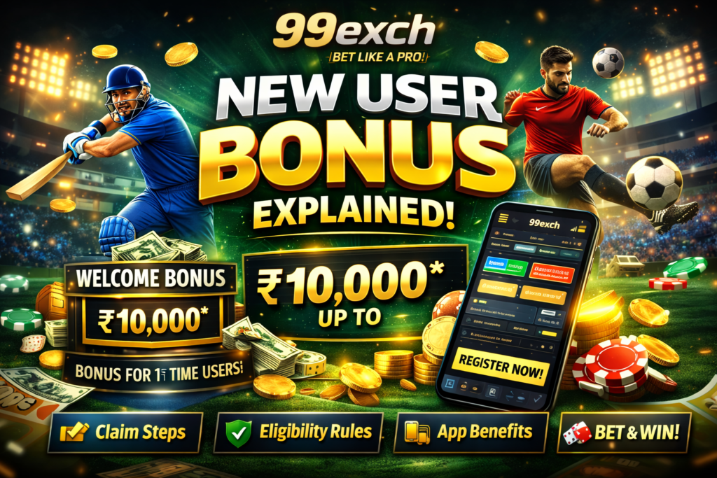 99exch welcome bonus