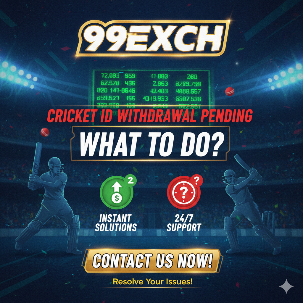 99exch withdrawal pending