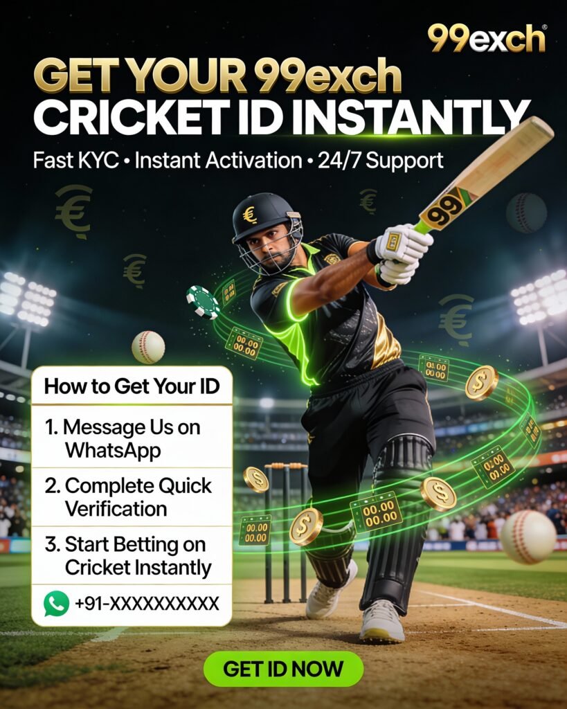 How to Get 99exch Cricket ID Instantly