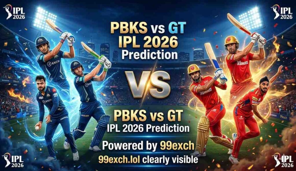 PBKS vs GT Prediction | 99exch