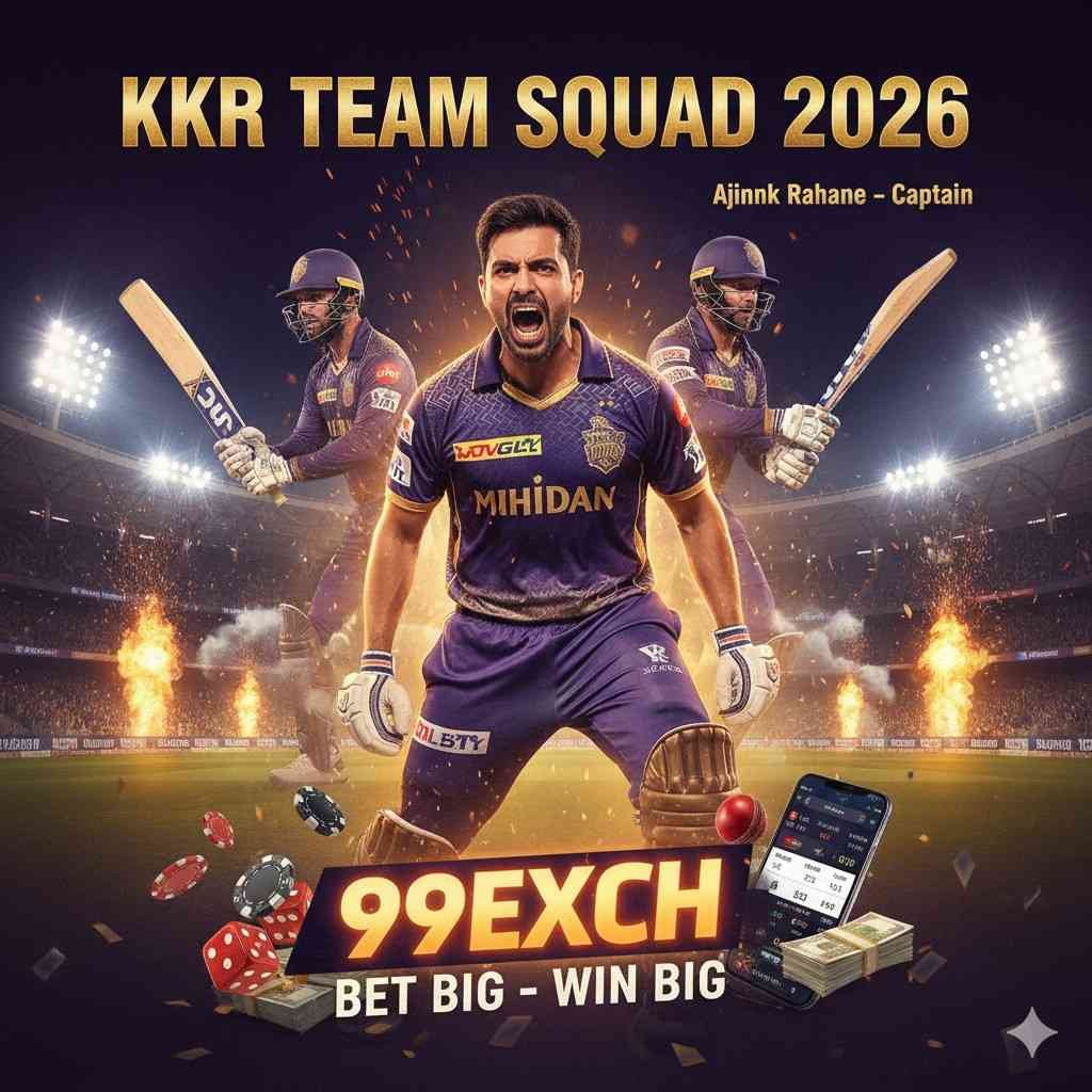 KKR Team Squad 2026