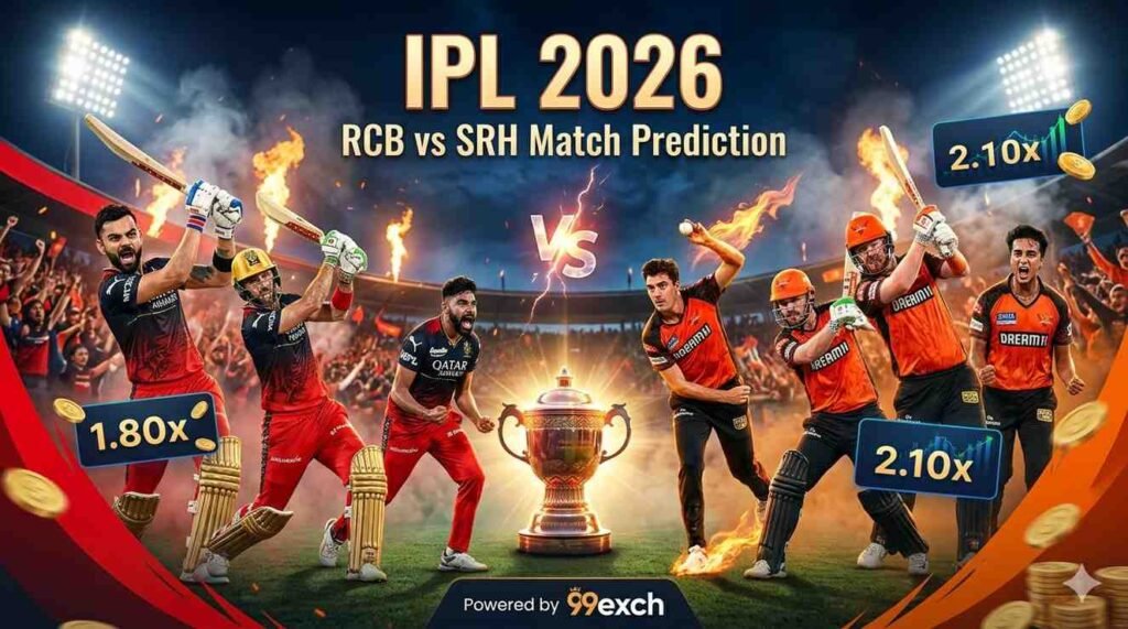 RCB vs SRH Match Prediction 2026