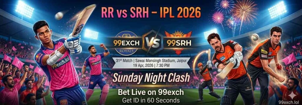 RR vs SRH betting ID