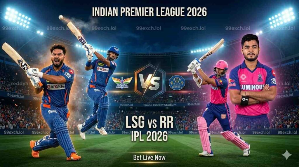 LSG vs RR betting ID