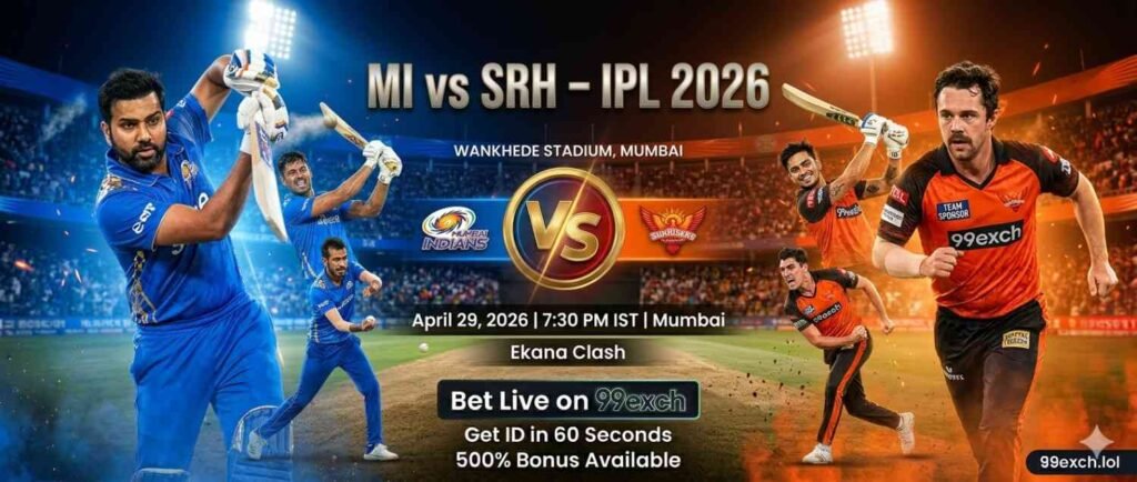 MI vs SRH betting ID
