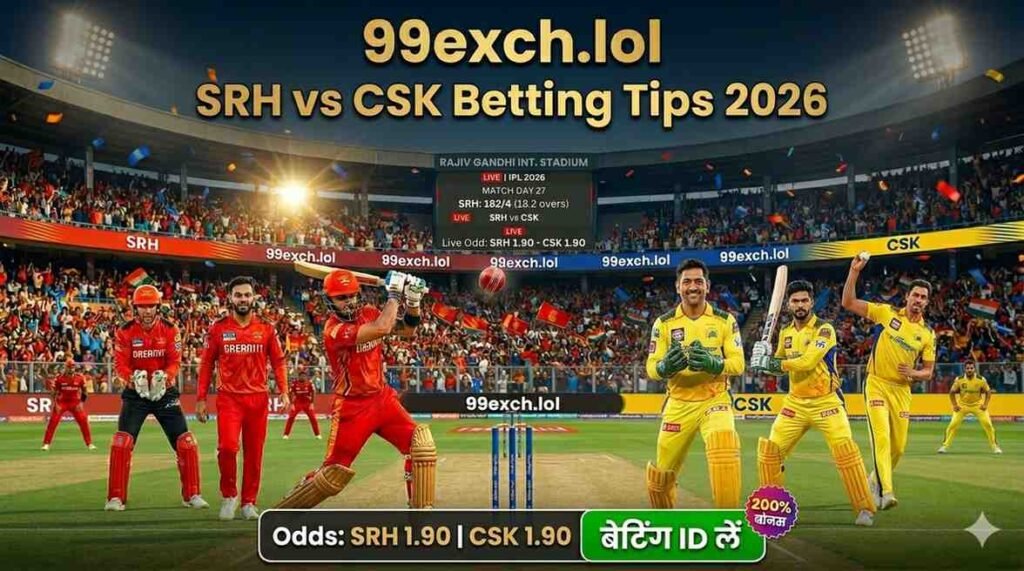 SRH vs CSK betting tips 99exch