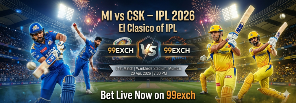MI vs CSK betting ID