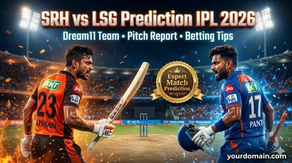 SRH vs LSG Prediction IPL 2026