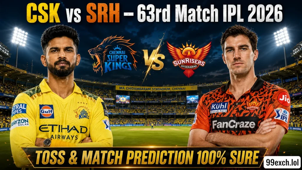 CSK vs SRH toss and match prediction