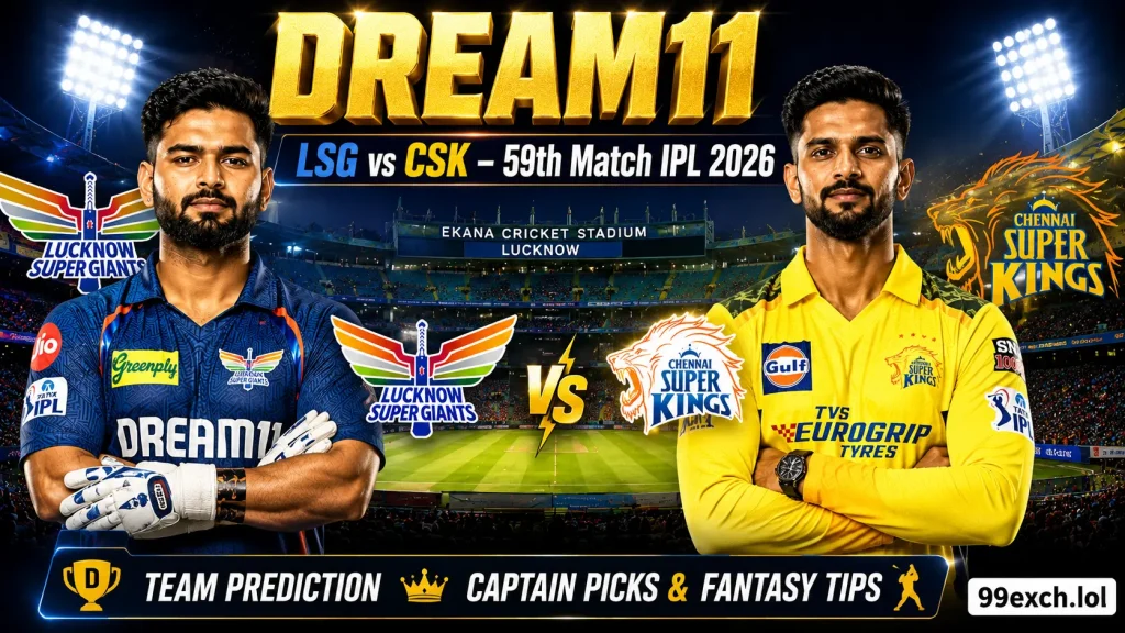 LSG vs CSK Dream11 team prediction