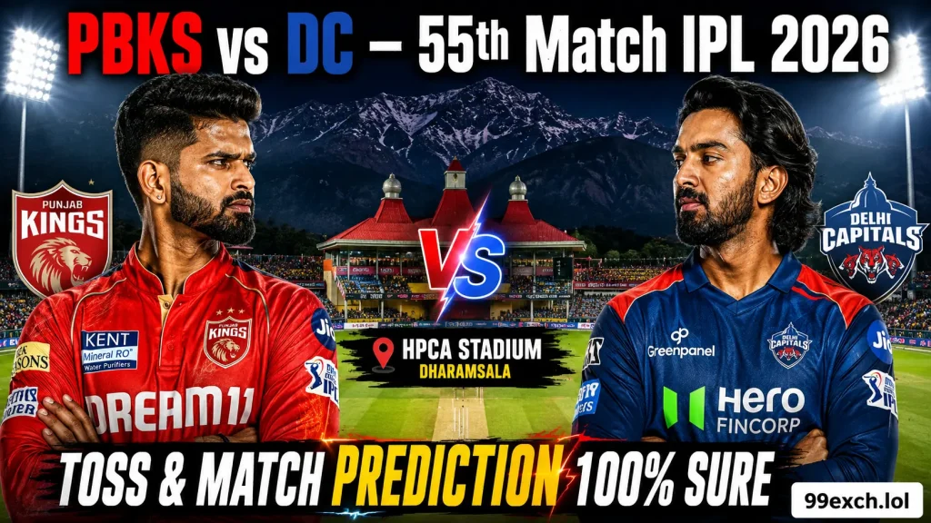 PBKS vs DC toss and match prediction