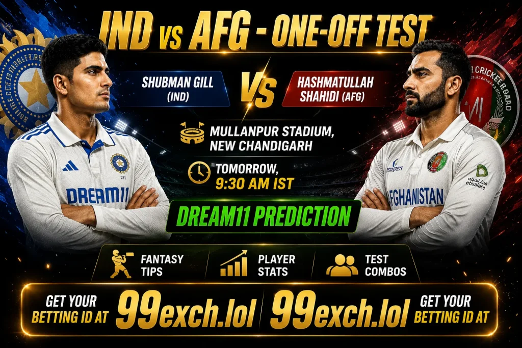 IND vs AFG Dream11 Prediction
