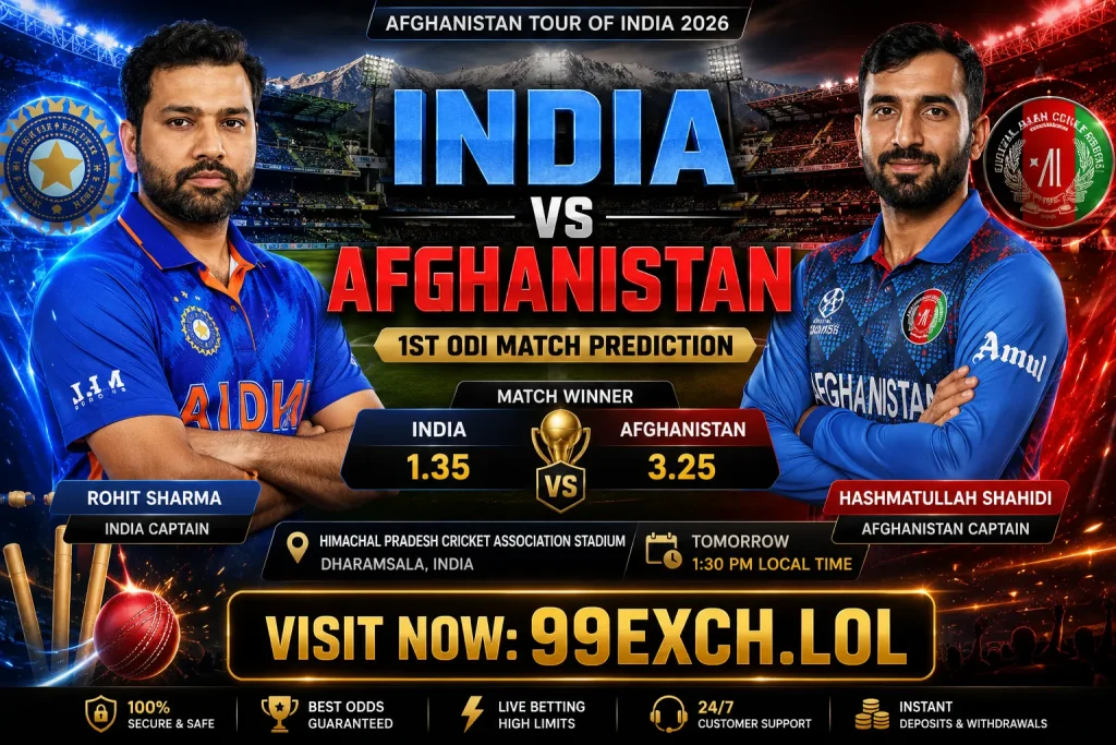 IND vs AFG Toss and Match Prediction