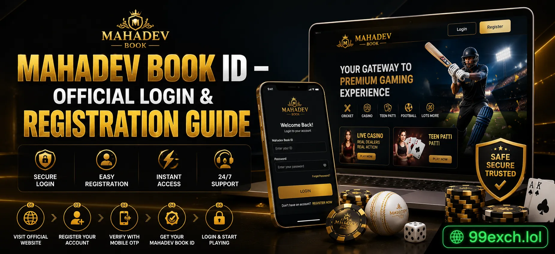 Mahdevbook ID