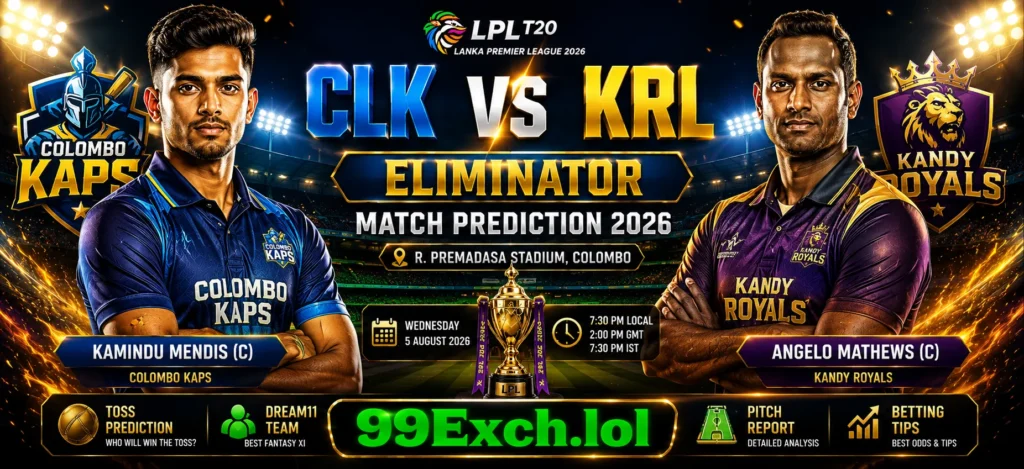 Colombo Kaps vs Kandy Royals match prediction