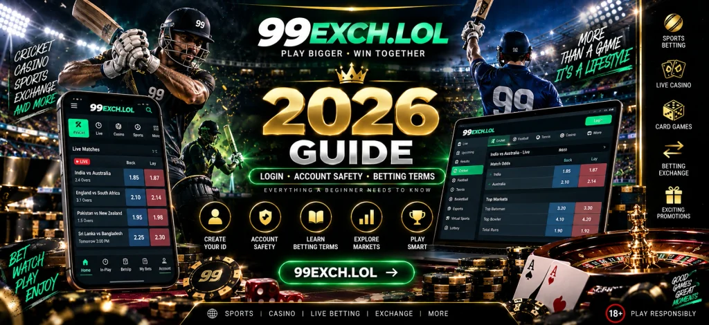 99exch 2026 FirstTime User Guide to Login