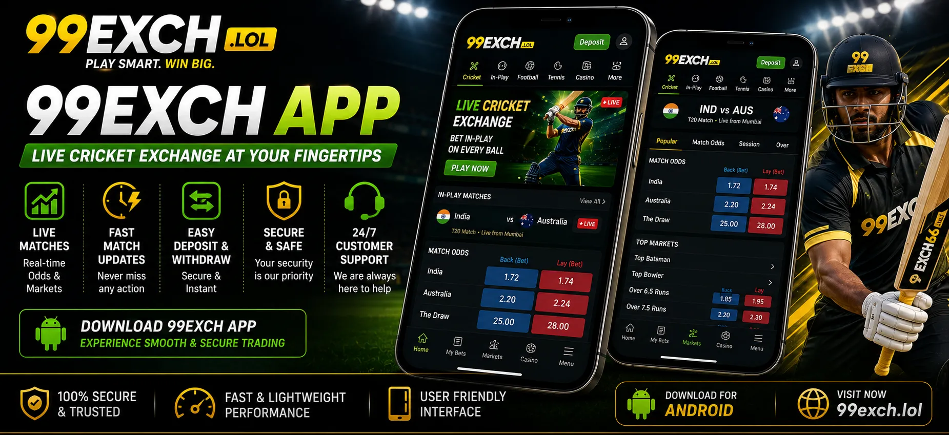 99exch App Mobile - Download and Start Betting