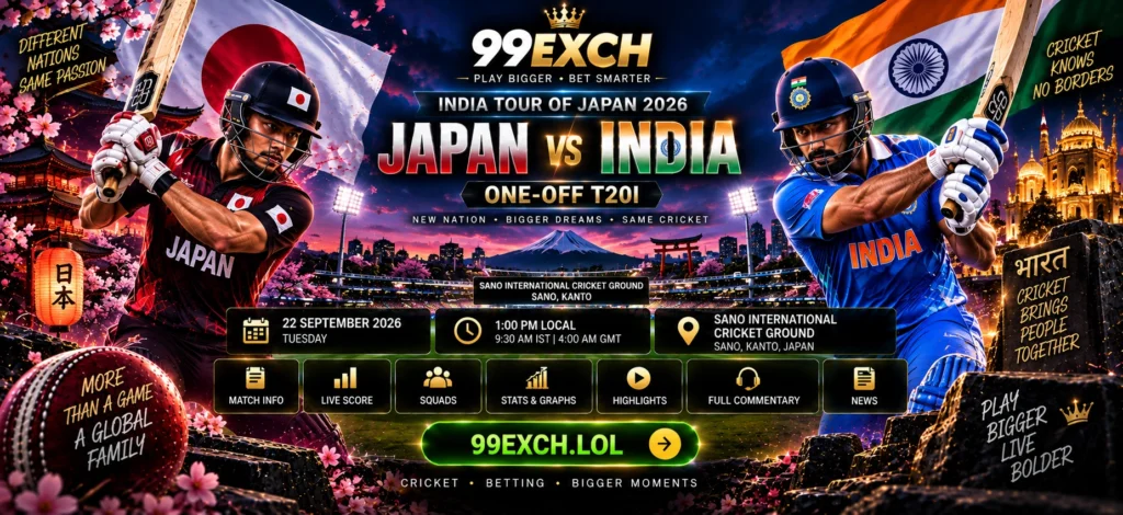 Japan vs India One-off T20I prediction

