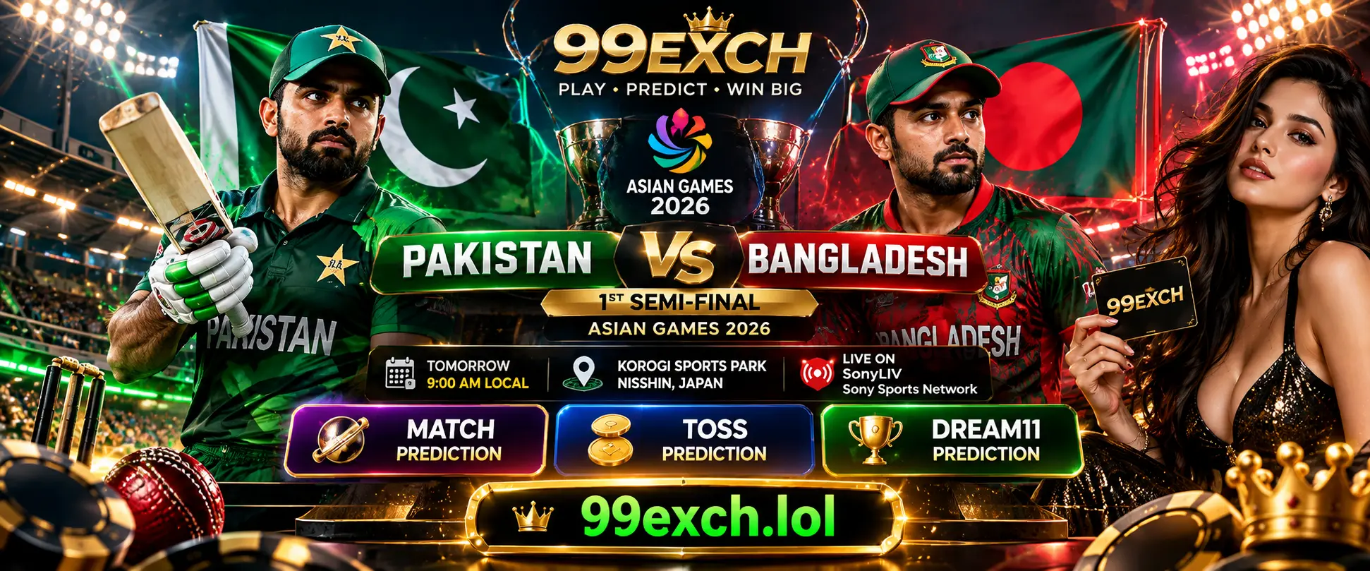 Pakistan vs Bangladesh 1st Semi-Final