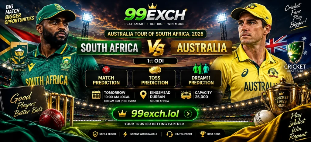 South Africa vs Australia 1st ODI prediction