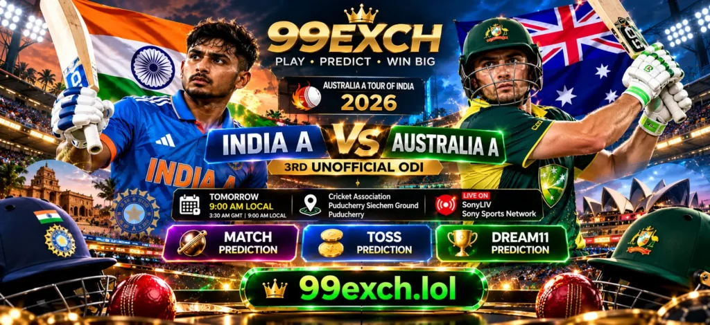 India A vs Australia A 3rd unofficial ODI prediction