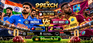 India vs West Indies 5th T20I prediction