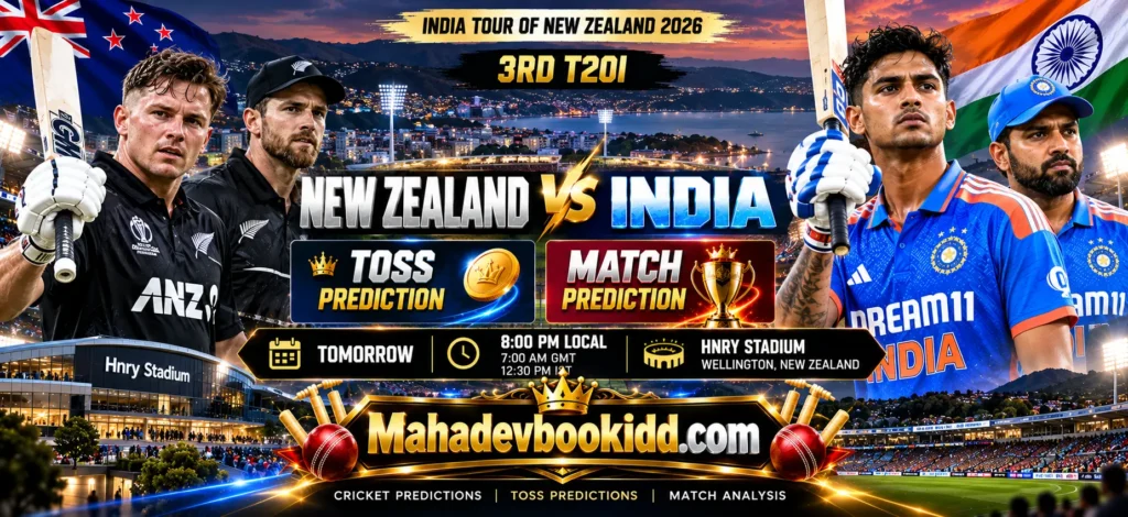 New Zealand vs India 3rd T20I prediction