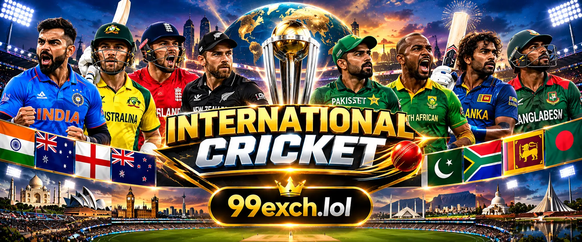 International Cricket Upcoming Matches